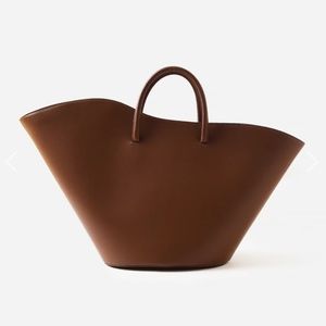 Little Liffner Tulip Bag Brown Large